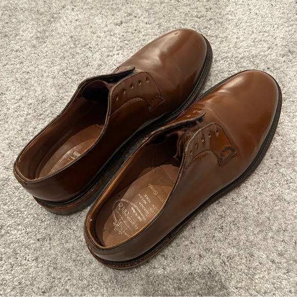 CHURCH’s “Shannon 2 Wr” Calfskin Derby Lace-Ups in Sandalwood Oxford Shoes 7.5 F - Picture 10 of 16